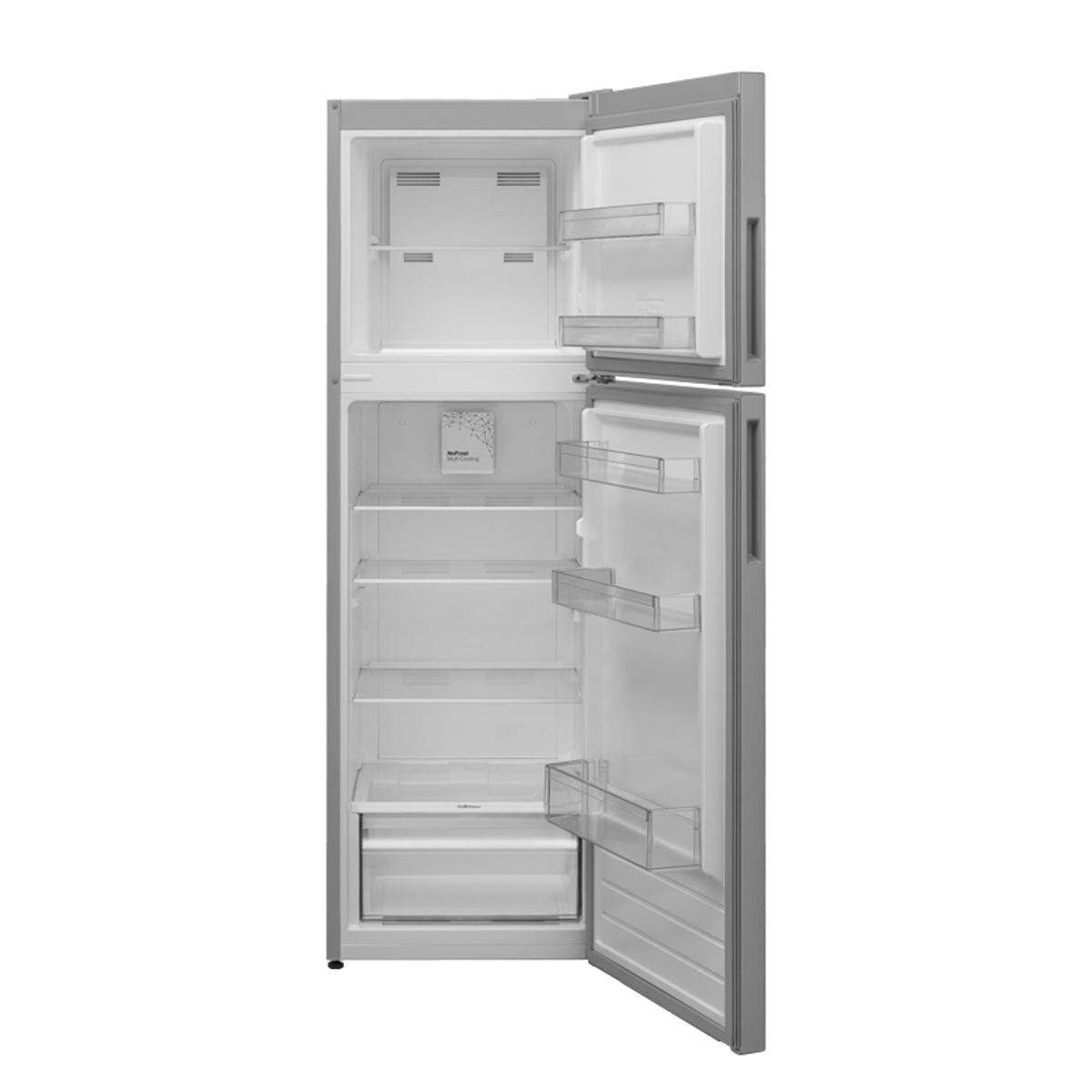 Finlux FLN273BG Refrigerator With Top Freezer Grey