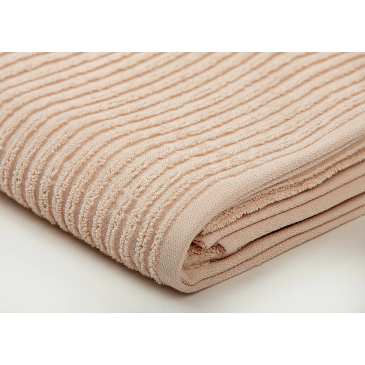 Manamo Jacquard  Bath Towel Cotton Powder 70x140 cm