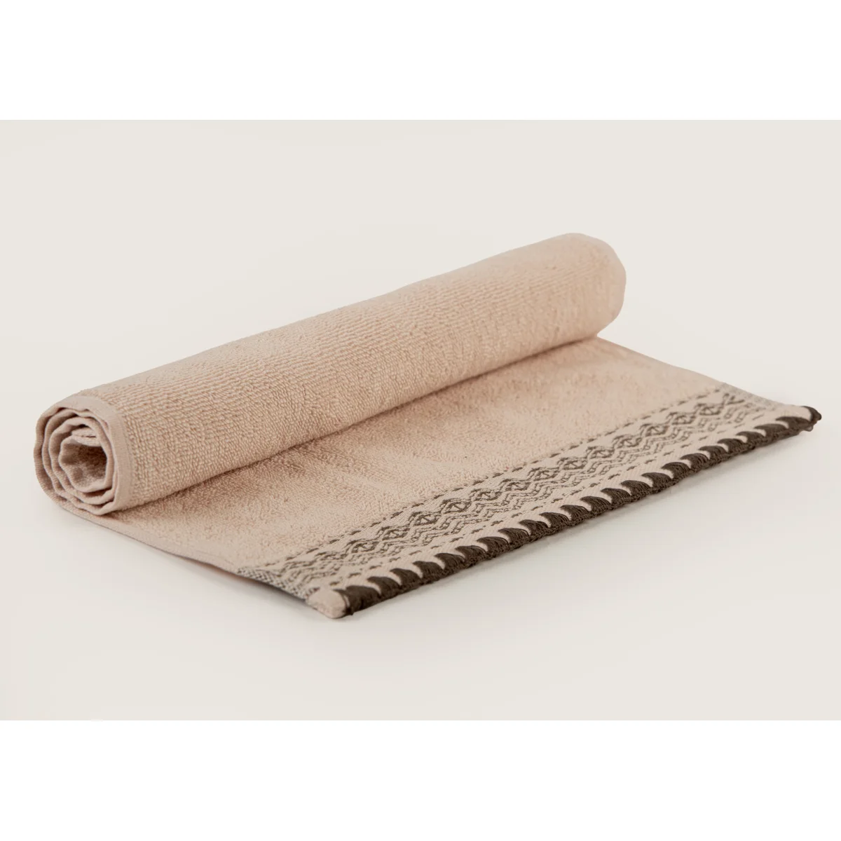 Manamo Blen Jacquard Face Towel Cotton Blush 50x85 cm