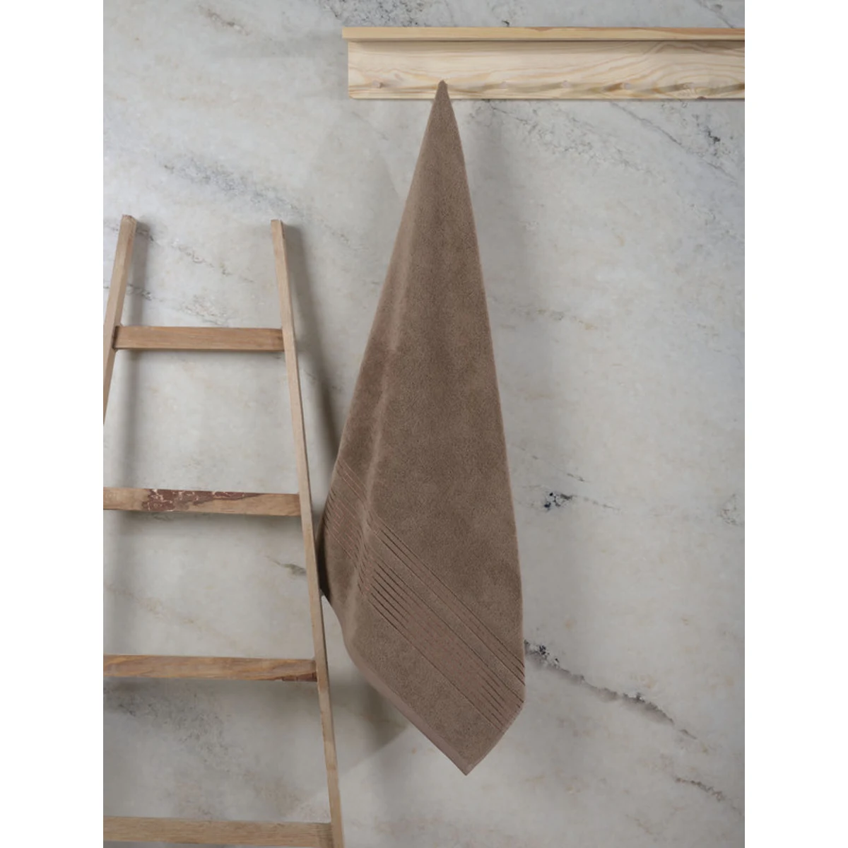 Manamo Jess Bath Towel Cotton Mocha 70x140 cm