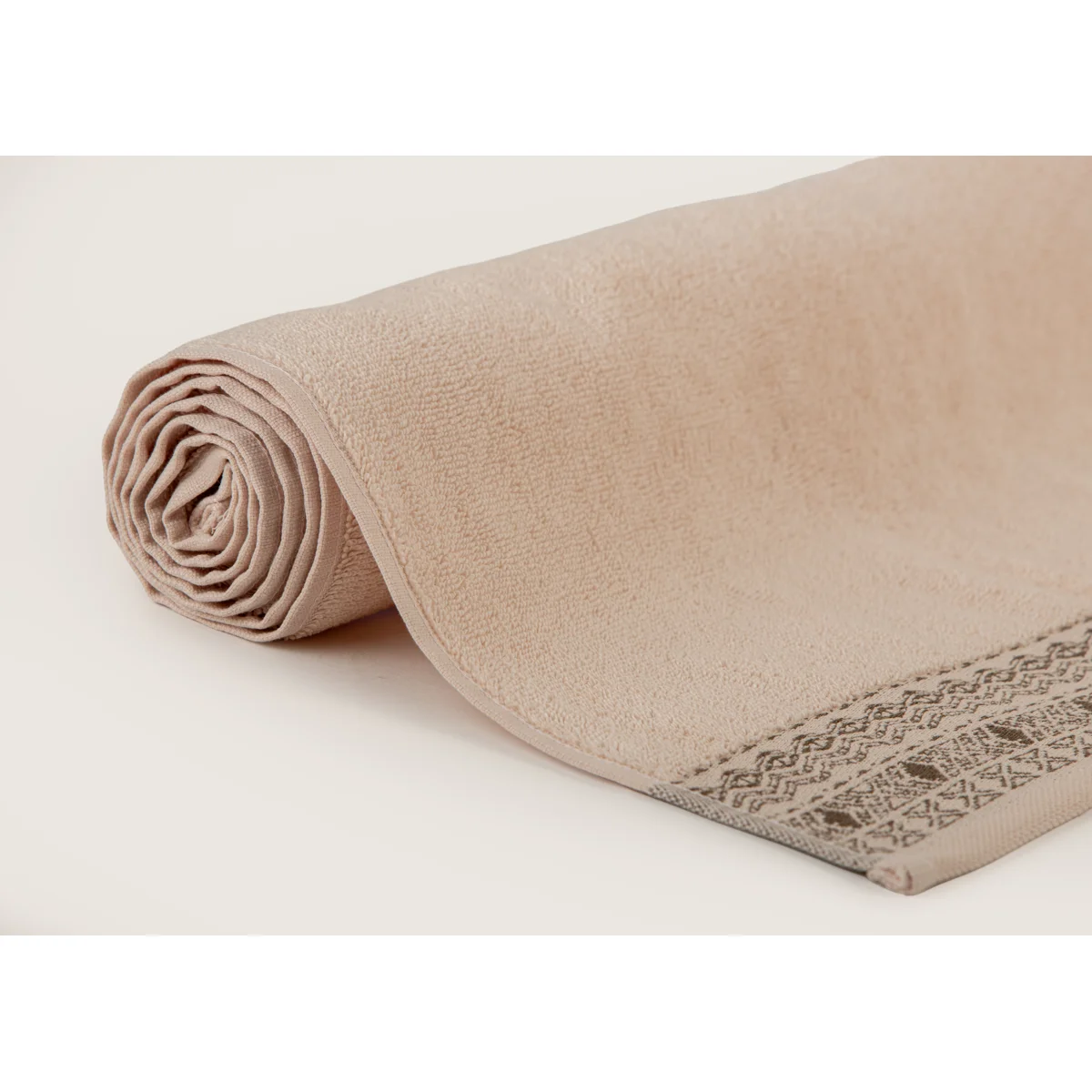 Manamo Blen Jacquard Bath Towel Cotton Blush 70x140 cm