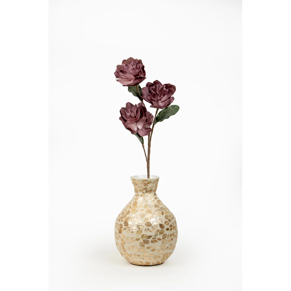 Manamo Azalea Artificial Flower  Damson 80 cm