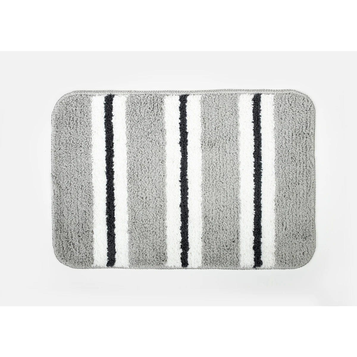 Manamo Hany Anti-slip Bath Mat Microfiber Light Grey 40x60 cm
