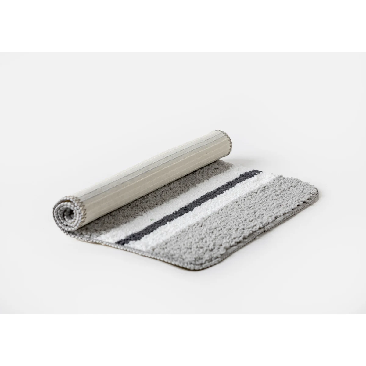 Manamo Hany Anti-slip Bath Mat Microfiber Light Grey 40x60 cm