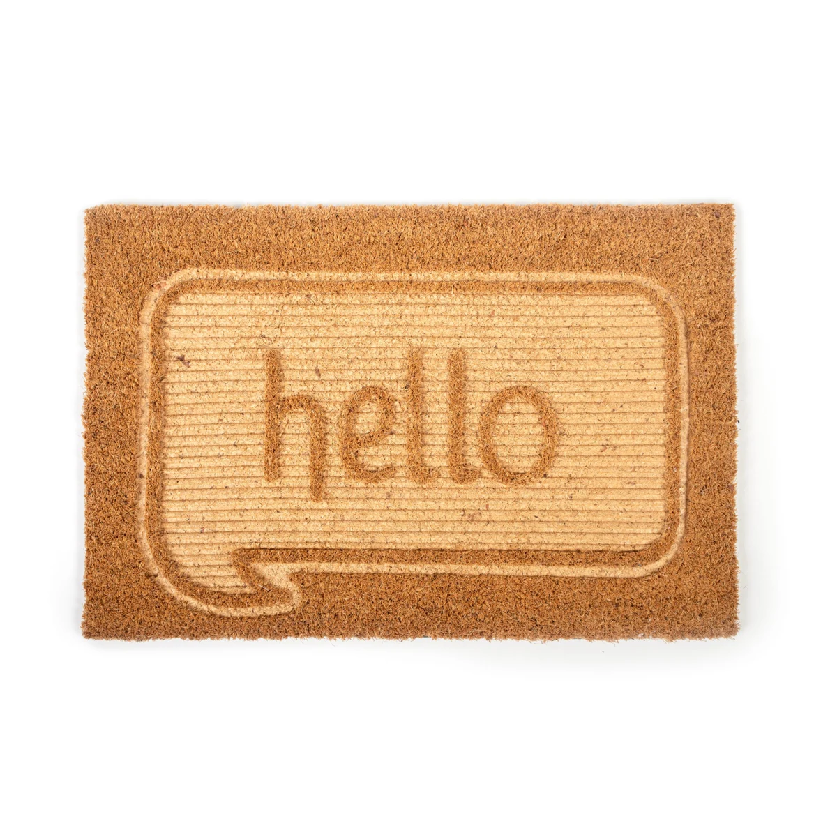 Manamo Hello  Doormat Coir  40x60 cm