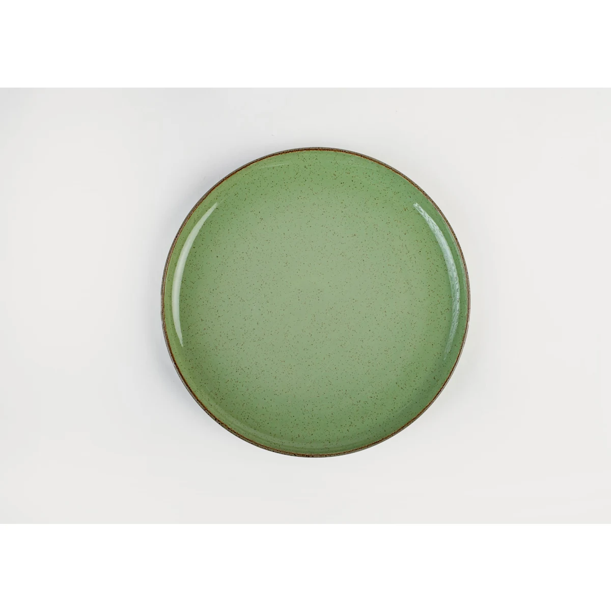 Manamo Elena Cake Plate Porcelain Green  20 cm