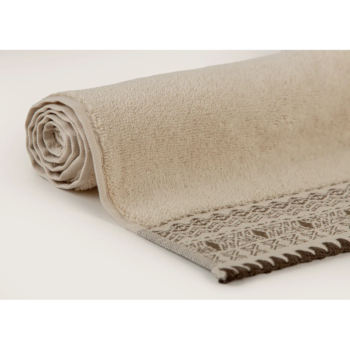 Manamo Blen Jacquard Face Towel Cotton Linen 50x85 cm