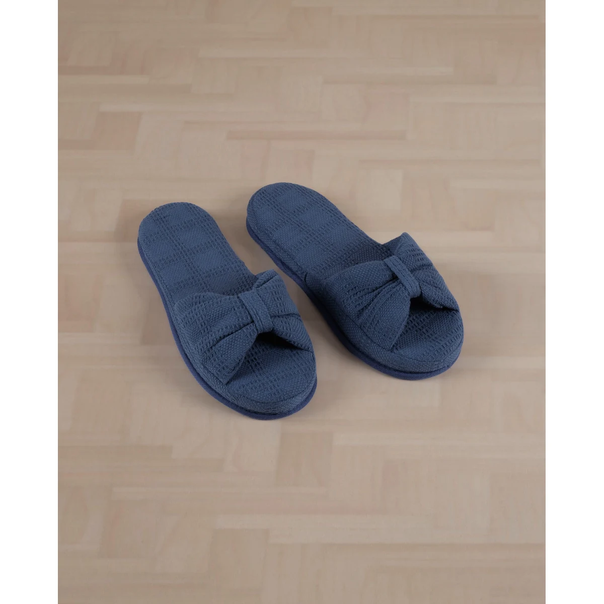 Manamo Roma Slipper Waffle Cotton Carbon  42-44