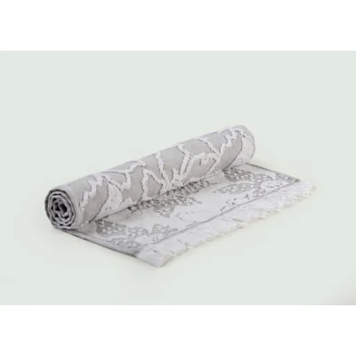 VALENCİA JACQUARD HAND TOWEL GREY 30X50