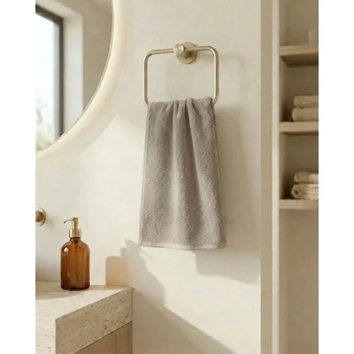 COMPASS LİNE YARN BATH TOWEL VİZON 70X140