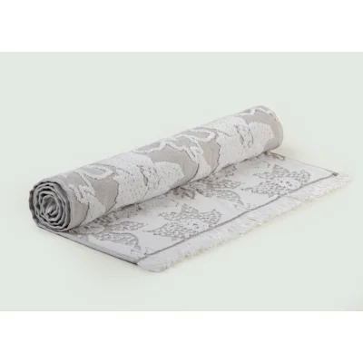 VALENCİA JACQUARD FACE TOWEL GREY 50X85
