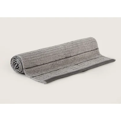 Manamo Bettine Jacquard Bath Towel Cotton Grey 70x140 cm