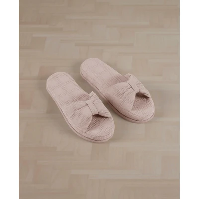 Manamo Roma Slipper Waffle Cotton Quartz  37-39