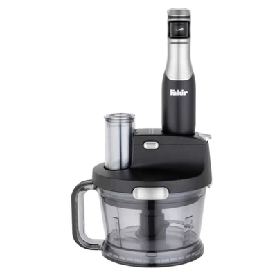 Fakir Speed Quadro Hand Blender Set - Black & Silver